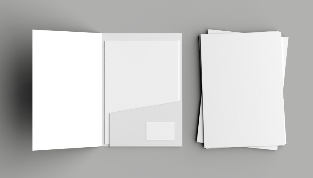 Presentation Folders in Embro